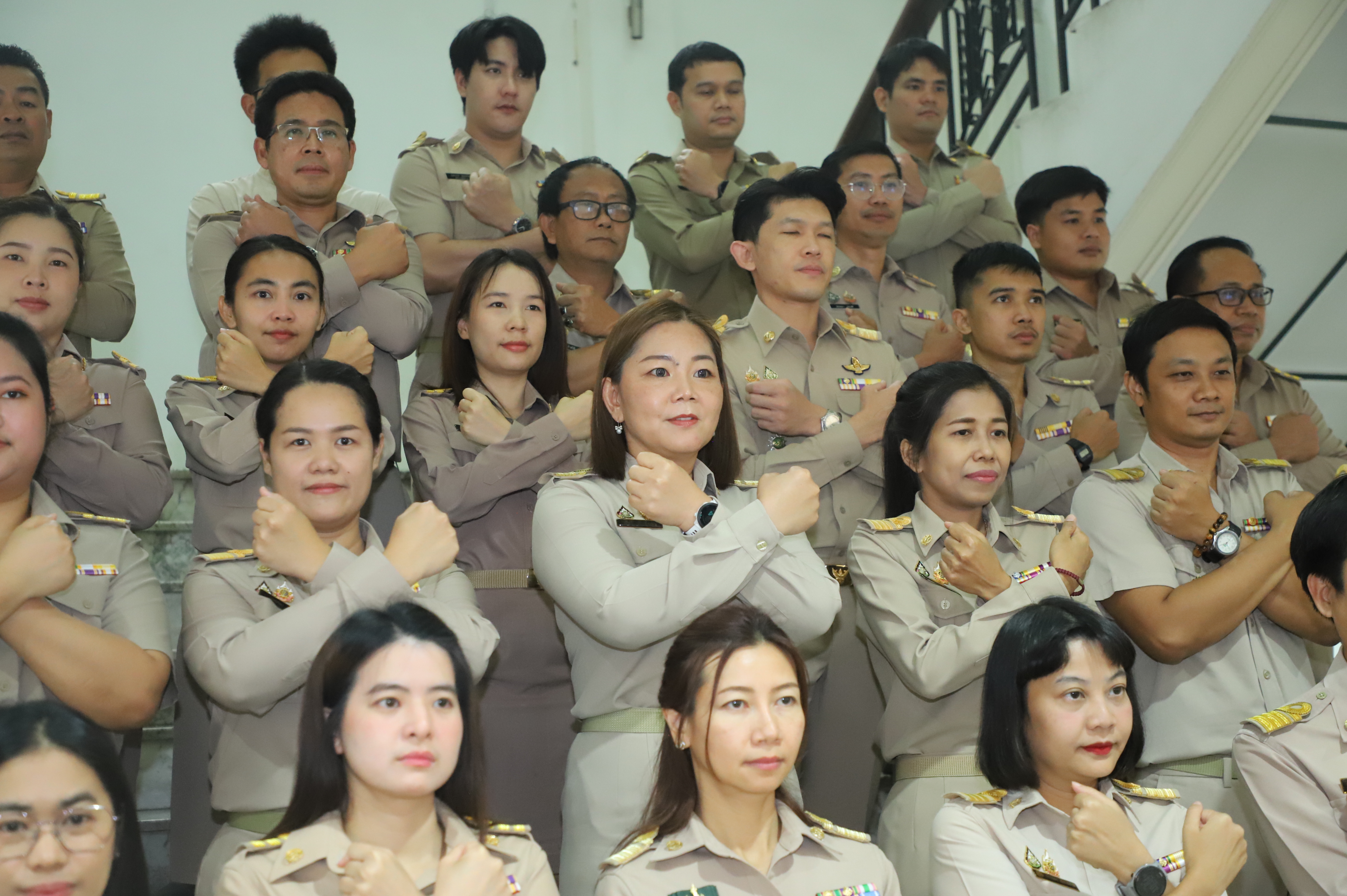 title - สกม. ประกาศเจตนารมณ์เป็นองค์กรคุณธรรม ประจำปีงบประมาณ พ.ศ. 2569 พร้อม แสดงออกเชิงสัญลักษณ์และแสดงเจตนารมณ์ไม่รับของขวัญและของกำนัลทุกชนิดจากการปฏิบัติหน้าที่ (No Gift Policy)